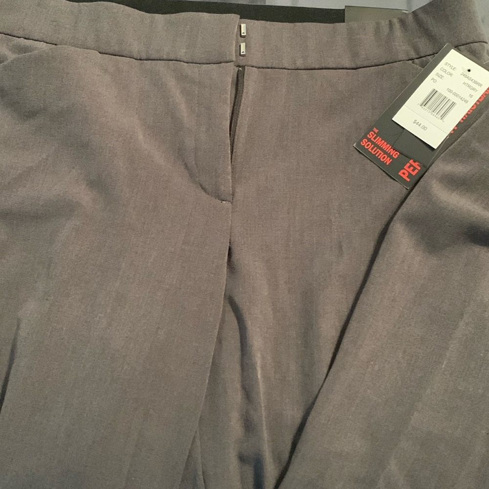 Women’s Grey Slimming Solution, Curvy Fit Pants